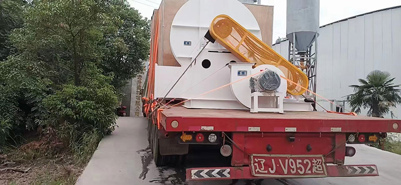 湖南某老板訂購時(shí)產(chǎn)十五噸氫氧化鈣生產(chǎn)線貨物到場剪影！