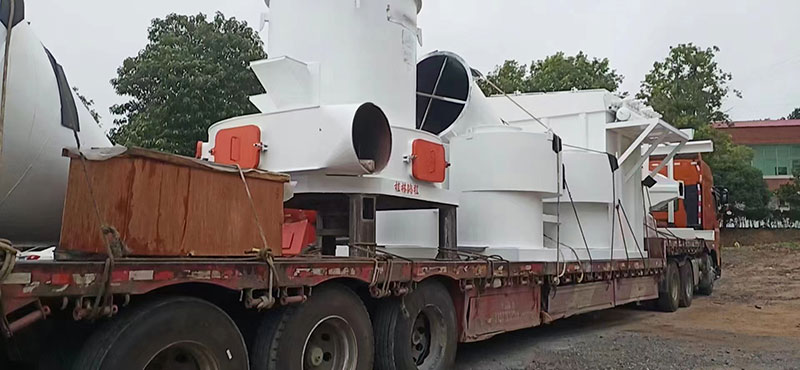 湖南某老板訂購時(shí)產(chǎn)十五噸氫氧化鈣生產(chǎn)線貨物到場剪影！