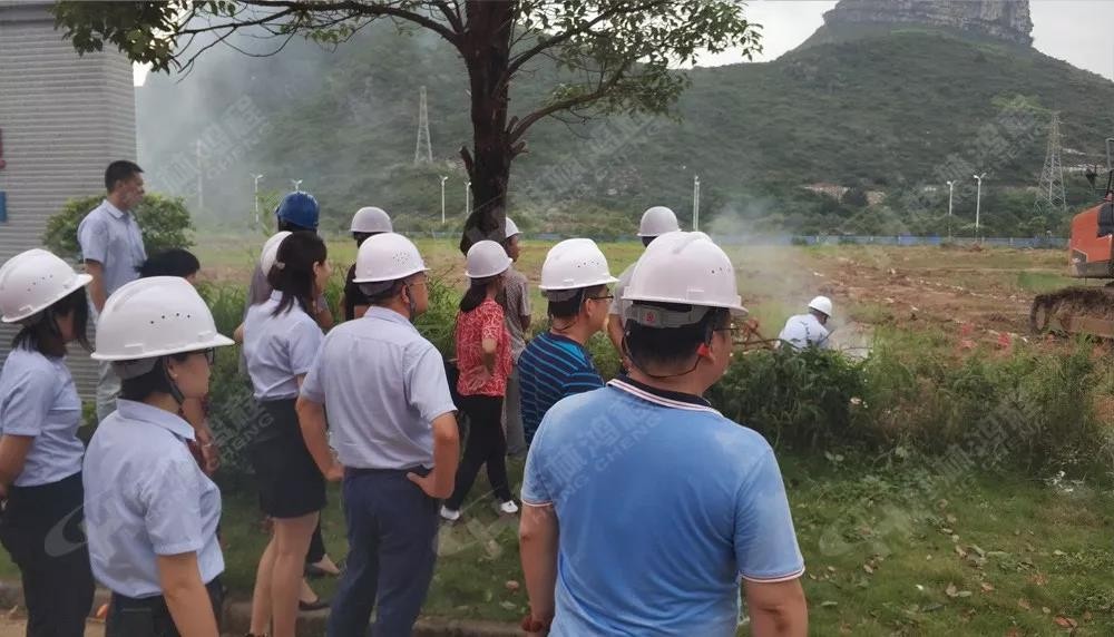 桂林鴻程機(jī)電設(shè)備有限公司廠區(qū)2#生產(chǎn)廠房開(kāi)工大吉！